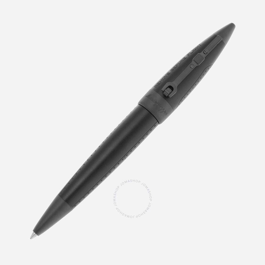 Montegrappa Aviator All-Black Flying Ace Edition Ballpoint Pen ISAORBUC