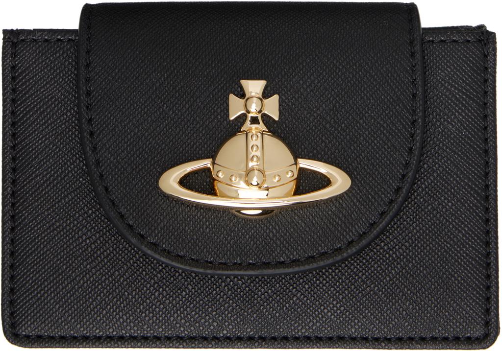 Vivienne Westwood Black Flap Card Holder - Bags - Compare