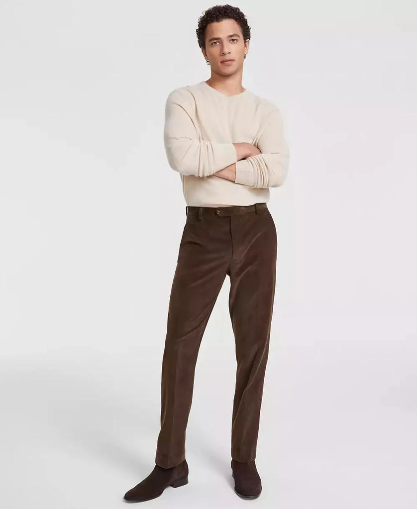 Tommy Hilfiger Men's Modern-Fit Solid Corduroy Pants 1