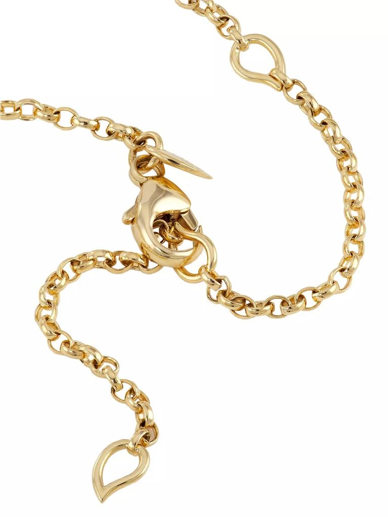 Tamara Comolli Gypsy 18K Yellow Gold, Diamond, Sapphire & Tsavorite Sun Pendant Necklace 3