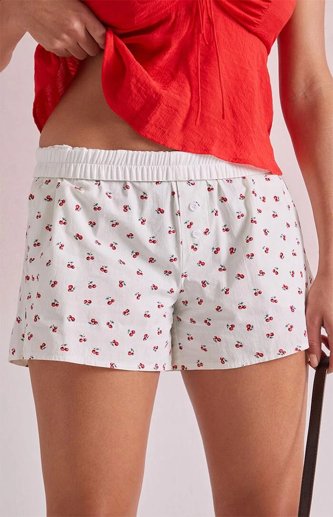 Beverly and Beck Cherry Boxer Shorts 1