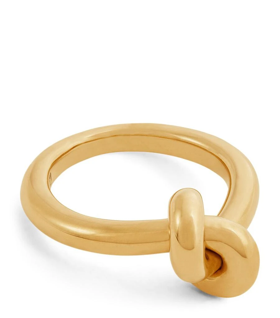 Engelbert Yellow Gold Absolutely Tight Knot Ring 1