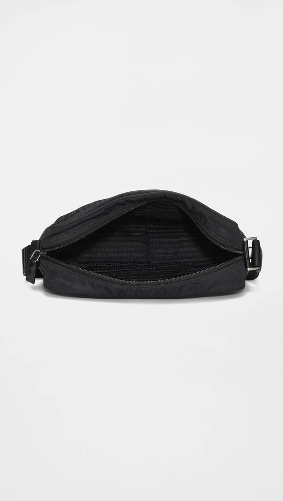 What Goes Around Comes Around Prada Black Nylon Shoulder Bag 4