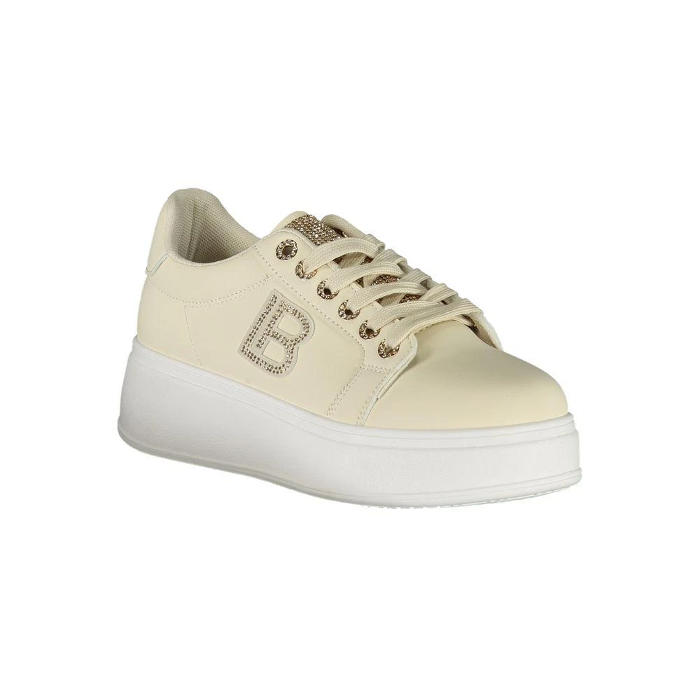 Laura Biagiotti Laura Biagiotti Beige Polyester Women Sneaker 2