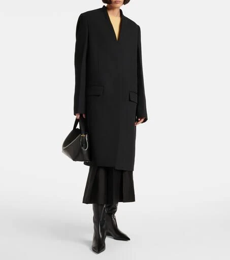 Totême Deep pleated coat 7