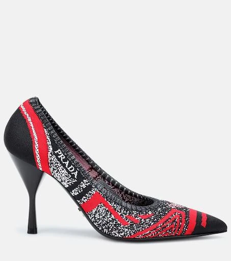 Prada Stretch-knit pumps 4