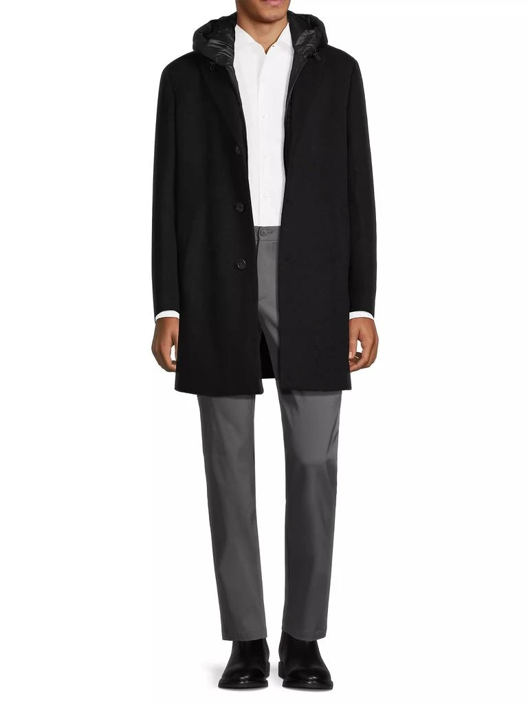 Cardinal of Canada Trenton Wool-Cashmere Puffer Hood Coat 2
