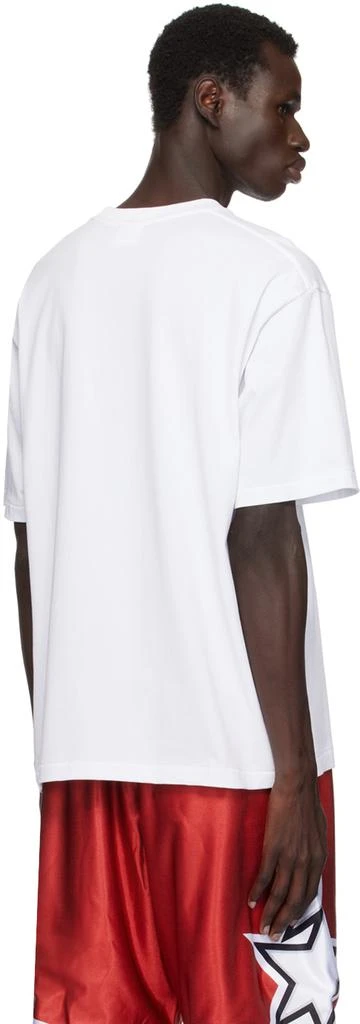 Bape White Heart Ape Head Relaxed Fit T-shirt 3