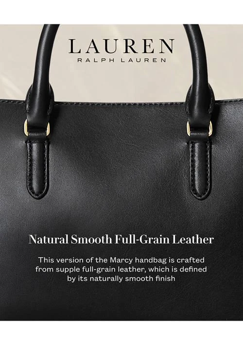 Ralph Lauren Ralph Lauren Leather Small Marcy Satchel 3