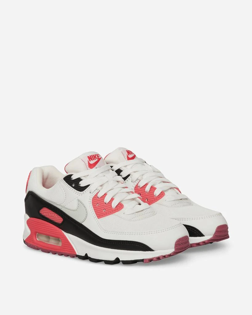 NIKE Women's Air Max 90 Sneakers White / Aster Pink 3
