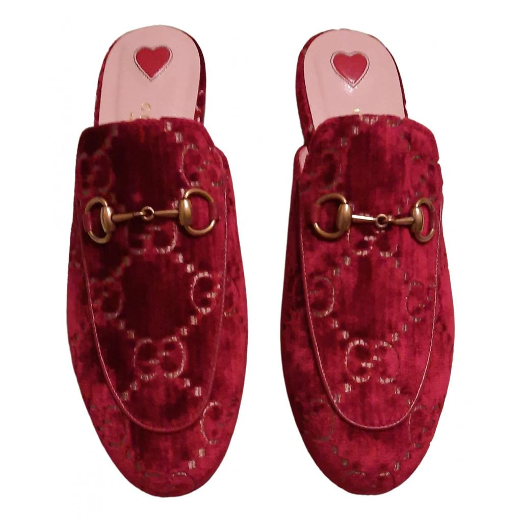 Gucci Gucci Velvet mules 1