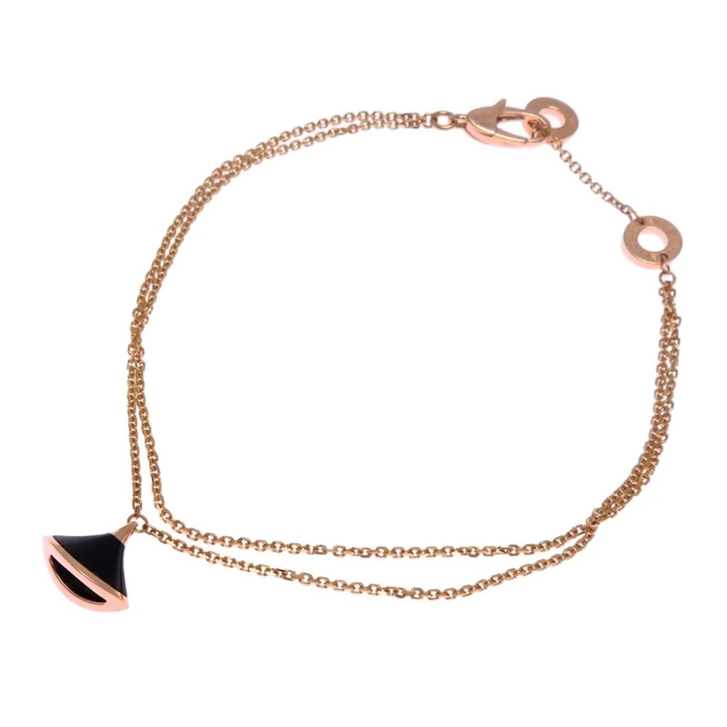 BVLGARI pink gold (18K) Charm Bracelet (Pre-Owned)