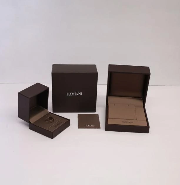 Damiani Damiani D.Side 18K Rose Gold Diamond and Mother of Pearl Drop Earrings 20080280 3