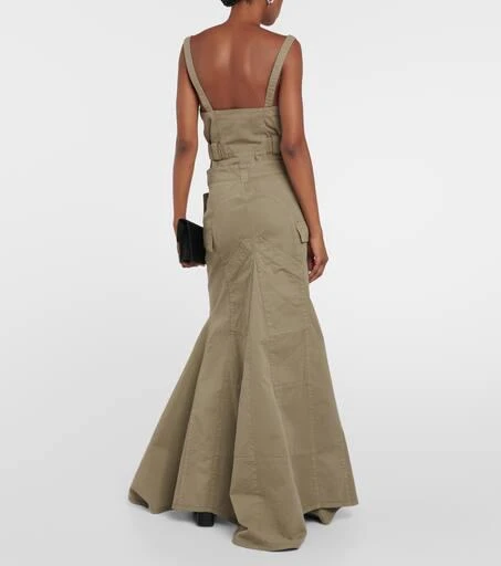 COPERNI Paneled cotton maxi skirt 3