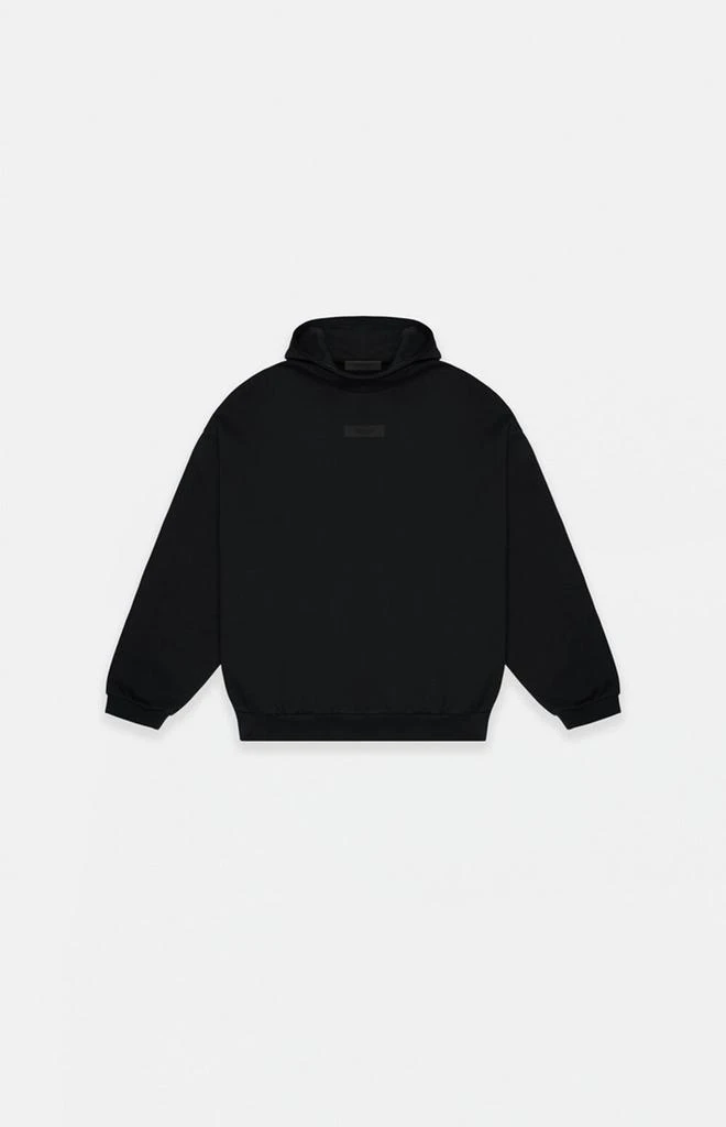 Essentials Essentials Jet Black Hoodie 1