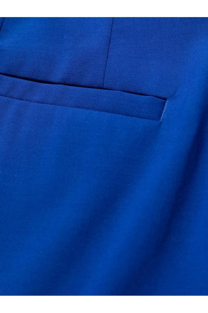 undefined Silk Blend Wool Trousers Blue 7
