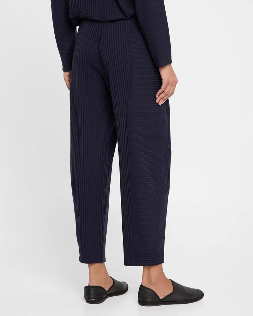Eileen Fisher Cropped Stretch Rib Lantern Pants 3