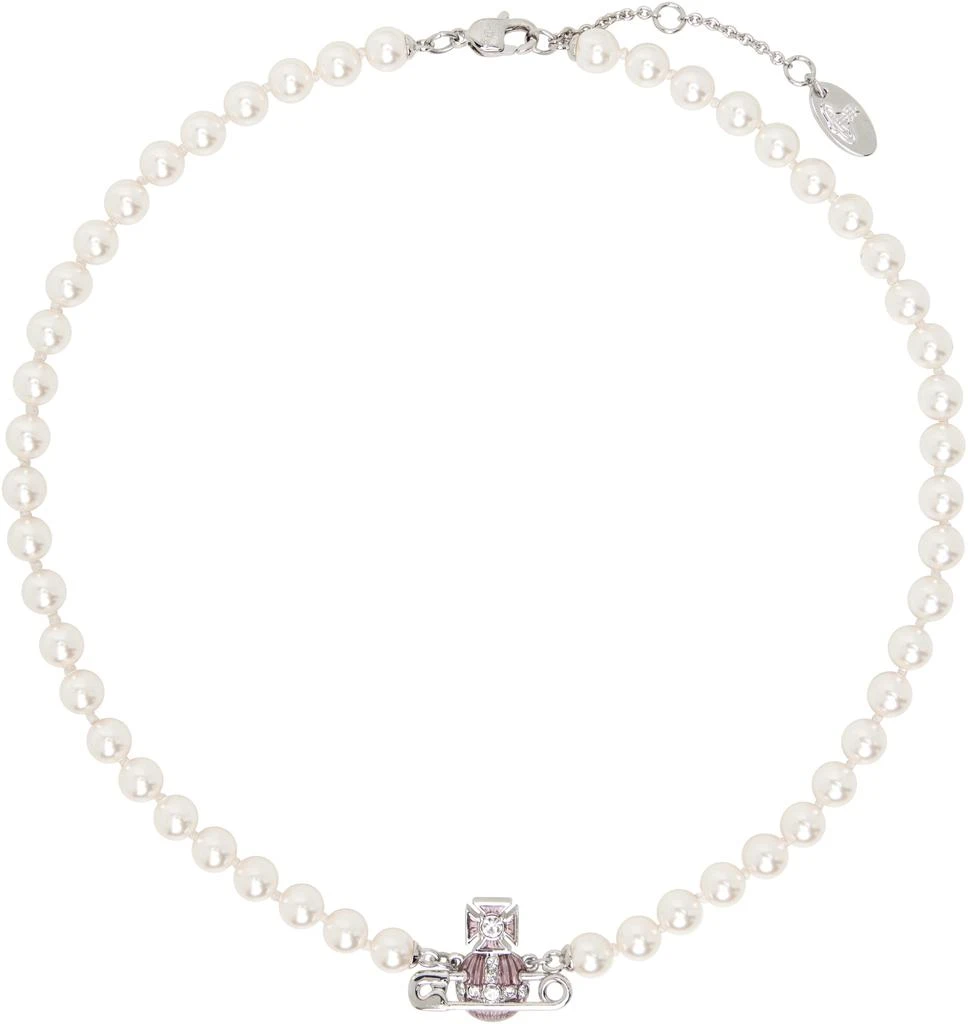Vivienne Westwood Kitty Pearl Necklace