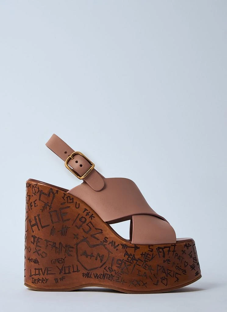 Chloé Maxime Wedge Sandal 1