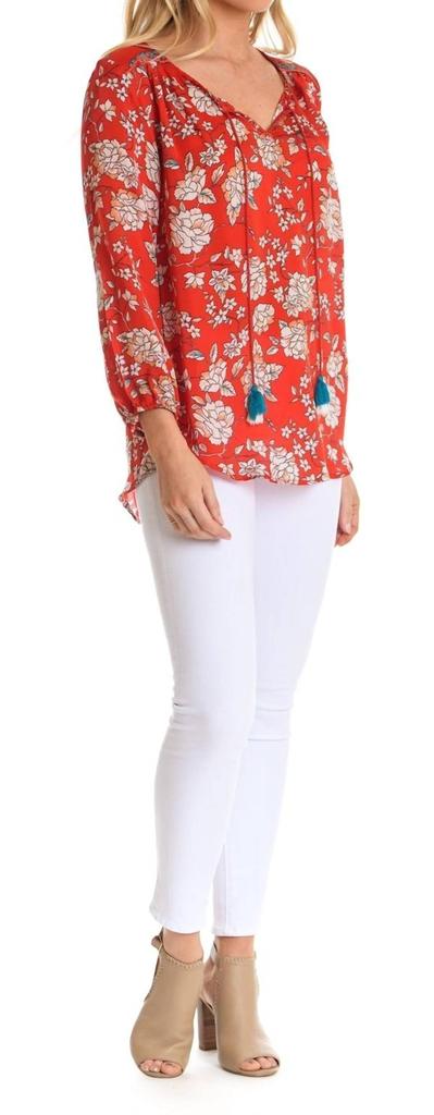 Tolani Janessa Top In Red