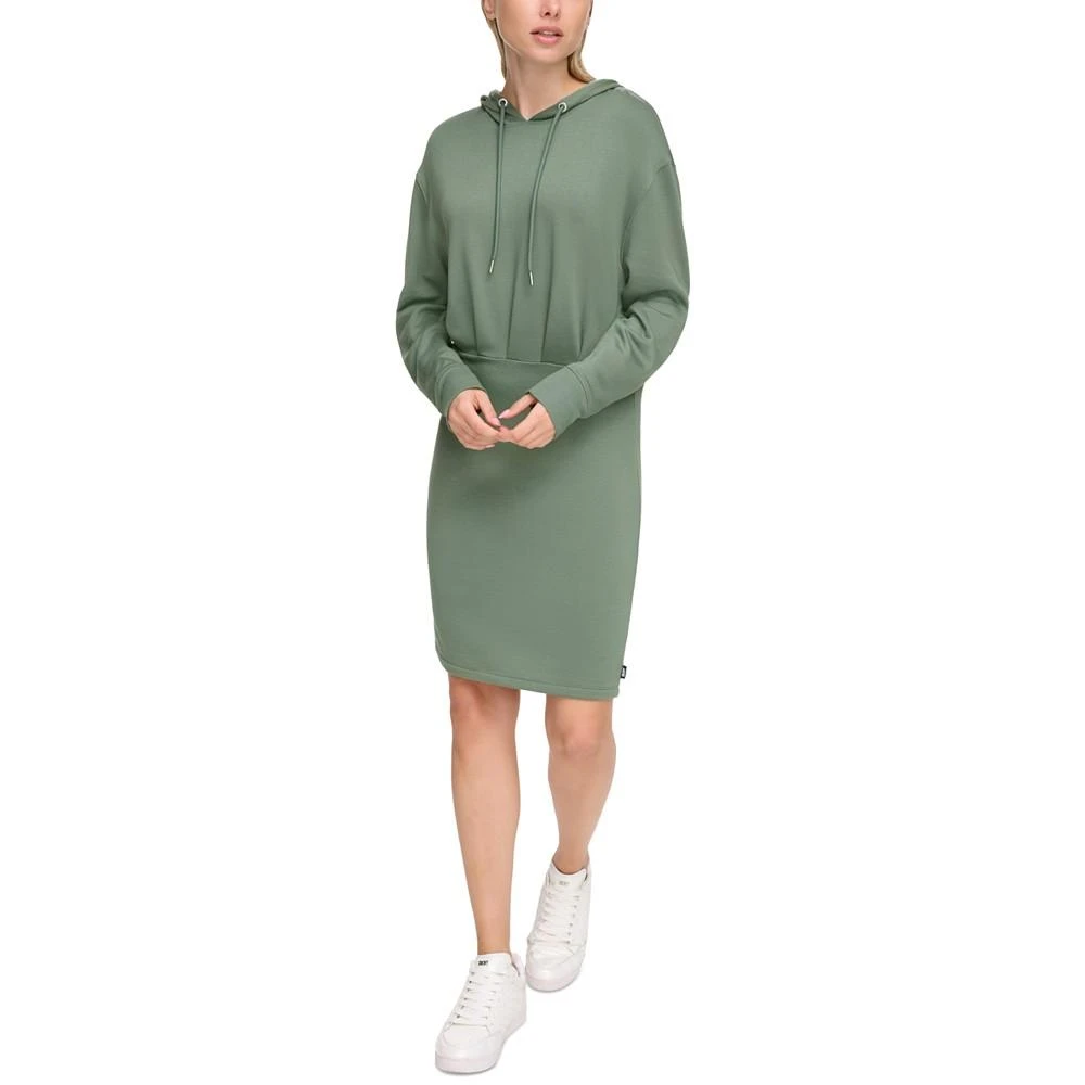 DKNY Women's Long-Sleeve Hoodie Dress 1