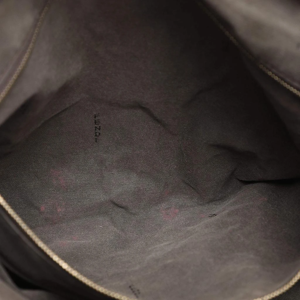 Fendi Fendi Beige/Brown Zucchino Canvas and Leather Accordion Tote 18