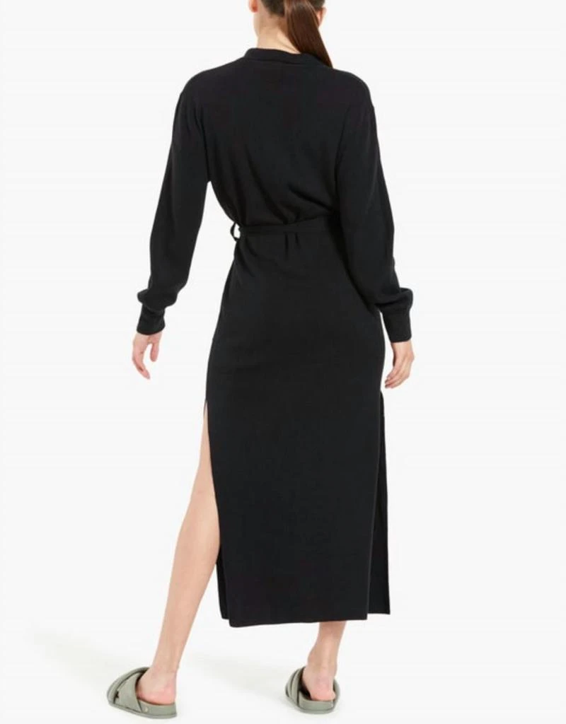 Shop Liam Knit Polo Midi Dress In Black on Sale at BeyondStyle  Get 39%  Off Liam Knit Polo Midi Dress In Black with Limited-Time Flash Deals,  Exclusive Discounts, and Special Offers.