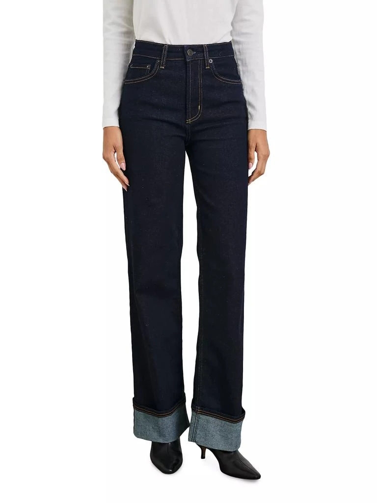 Rails Getty High-Rise Wide-Leg Jeans 4