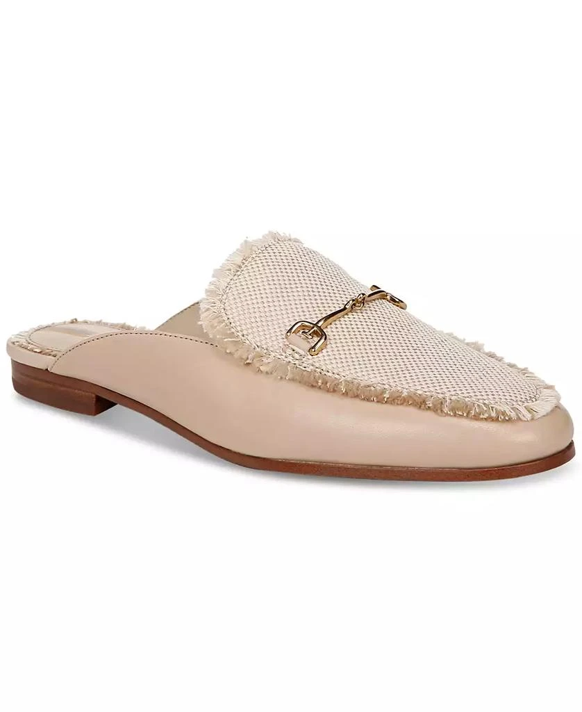 Sam Edelman Women's Linnie Frayed Tailored Flat Mules 1