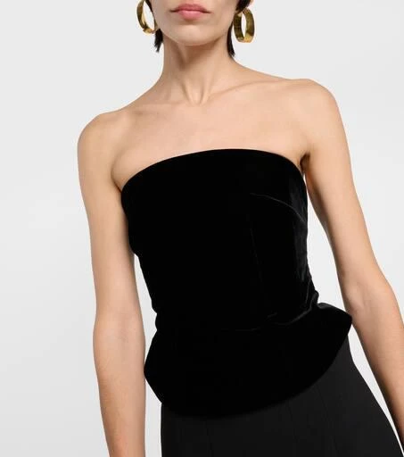 WARDROBE.NYC Velvet tube top 5