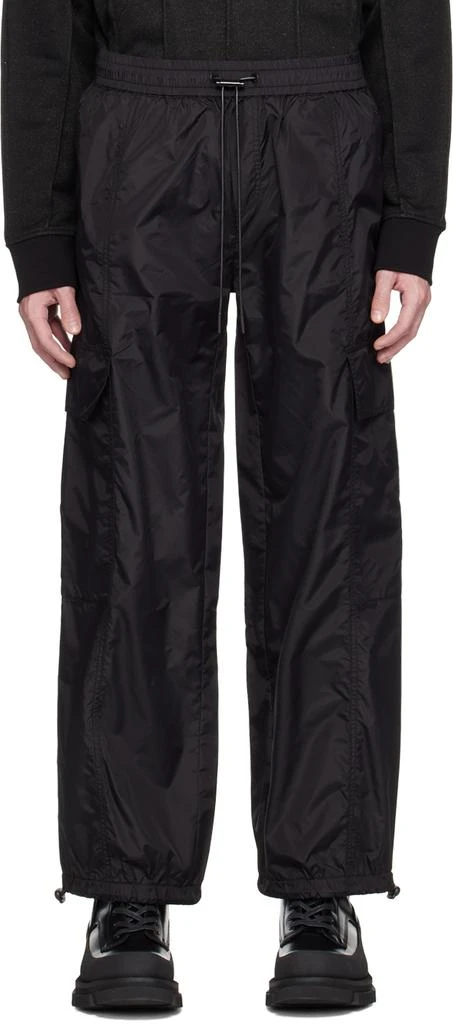 RTA Black Orion Cargo Pants 1