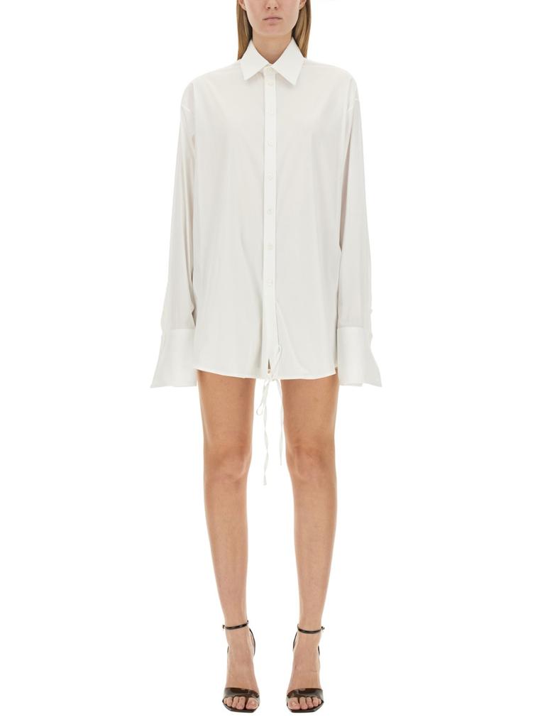 Peter Do DRAWSTRING SHIRT