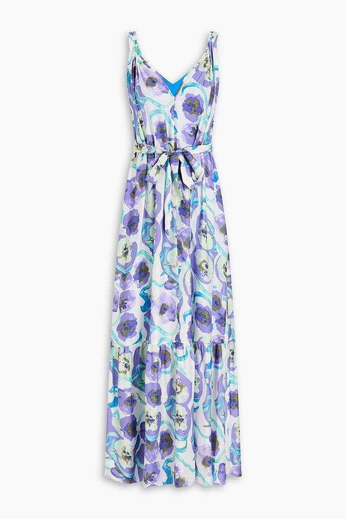 Diane von Furstenberg Jodie floral-print habotai maxi dress