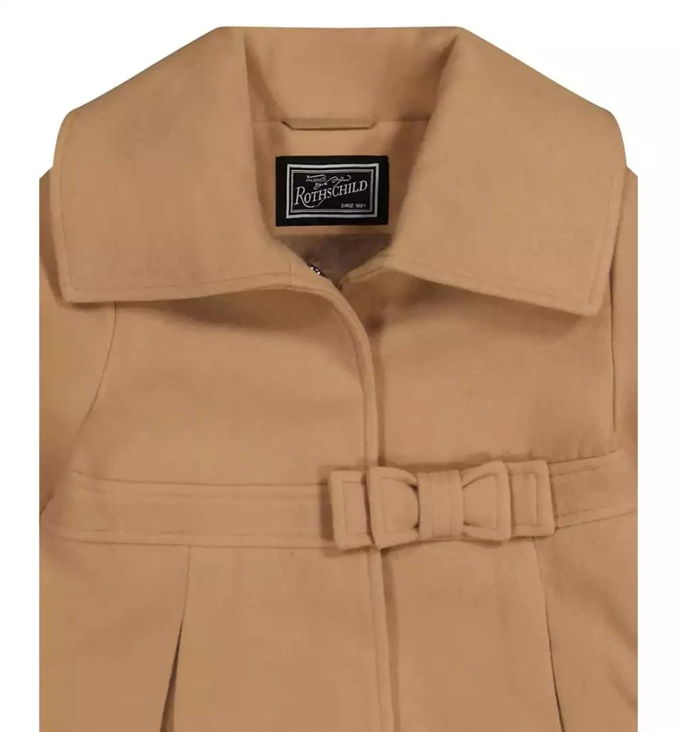 S Rothschild 
CO Toddler and Little Girls
 Bow Waist Princess Coat 3