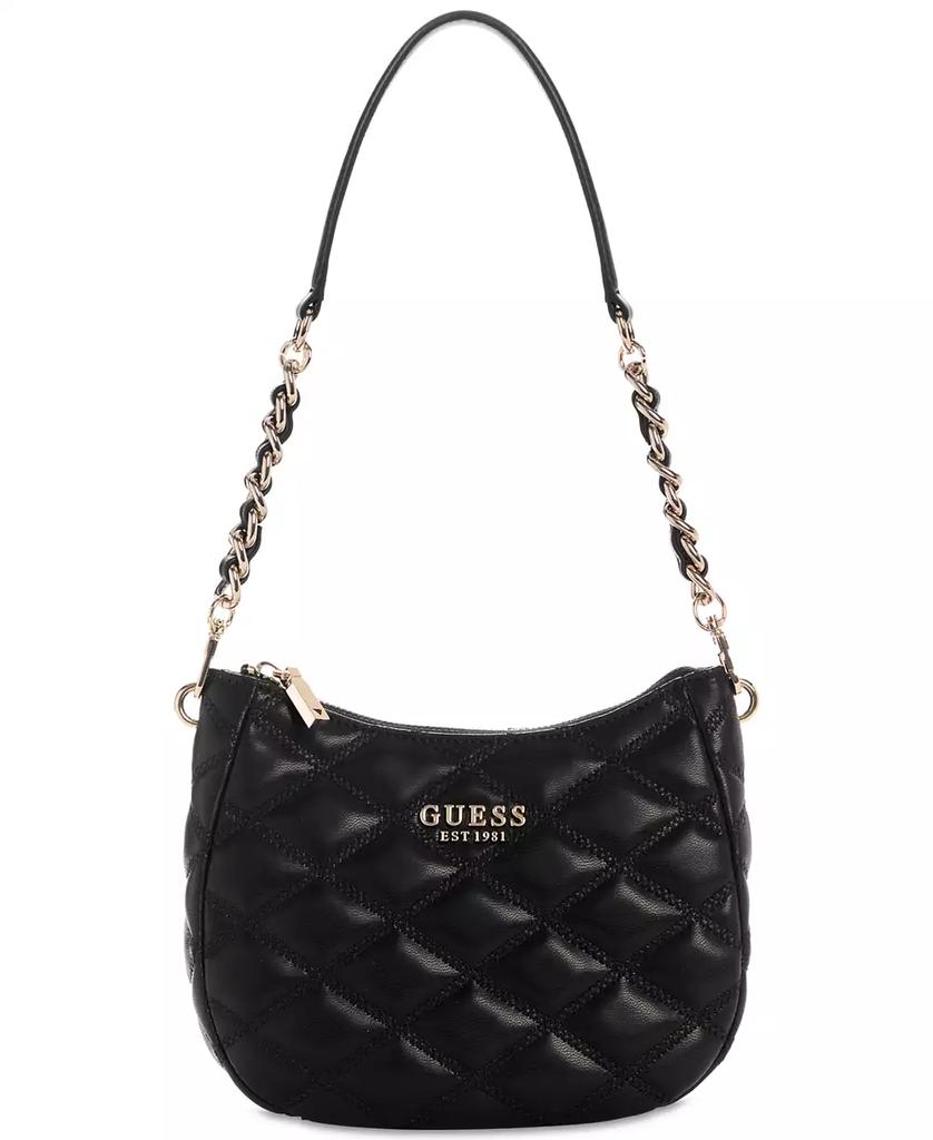 GUESS Tamsin Quilted Small Top Zip Shoulder Bag