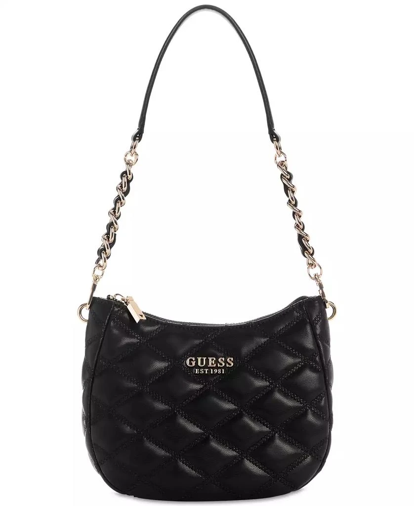 GUESS Tamsin Quilted Small Top Zip Shoulder Bag 1