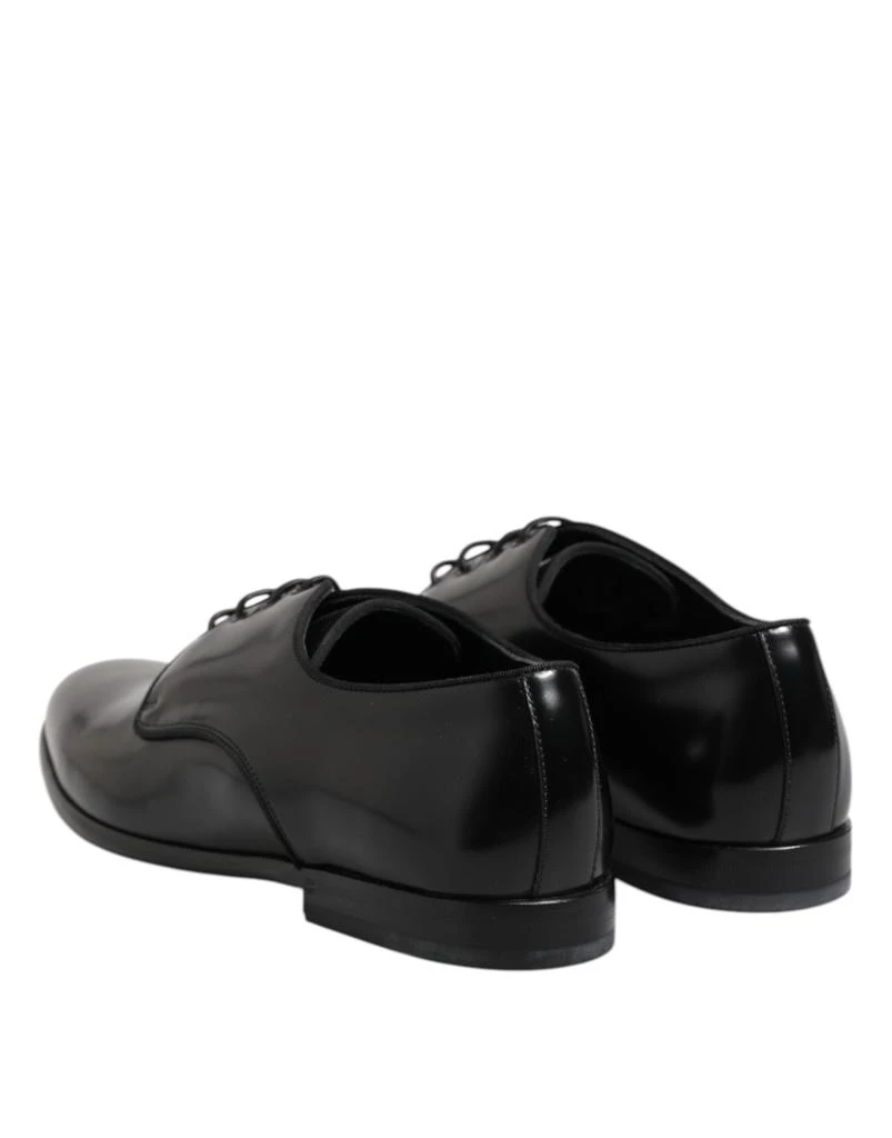 Dolce & Gabbana Leather Lace Up Derby Men Dress Men's Shoes 5
