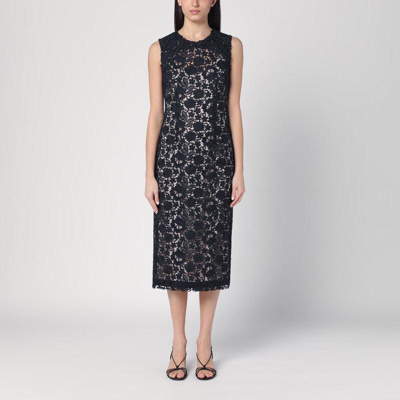 Parosh P.A.R.O.S.H. Women's blue Lace Midi Dress