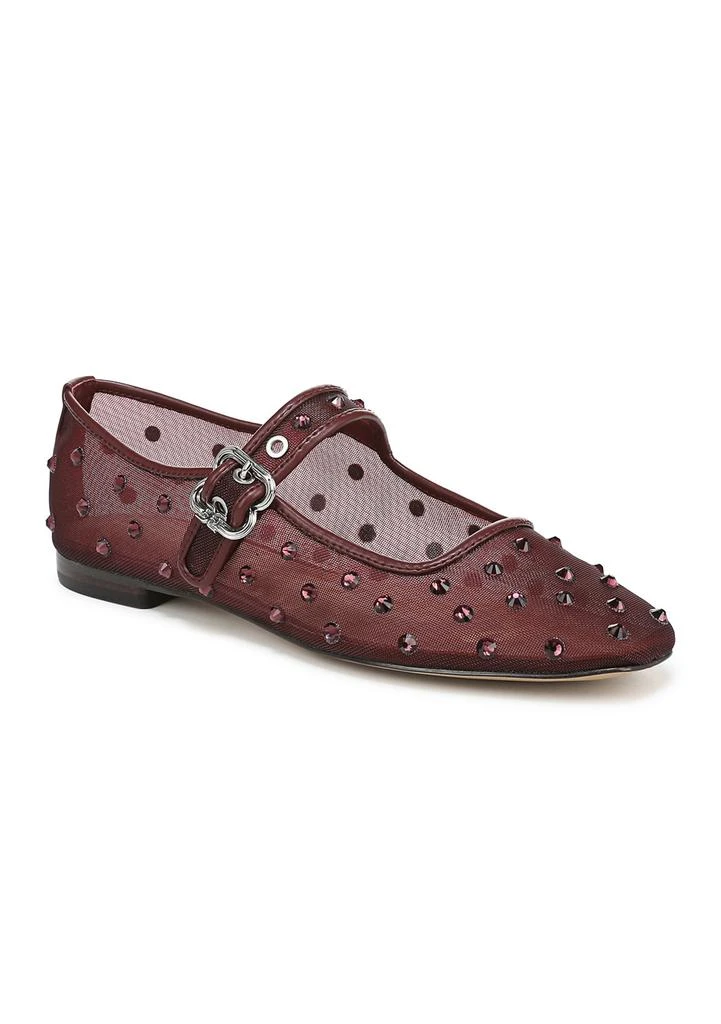 Sam Edelman Michaela Shine Mesh Mary Jane Flats