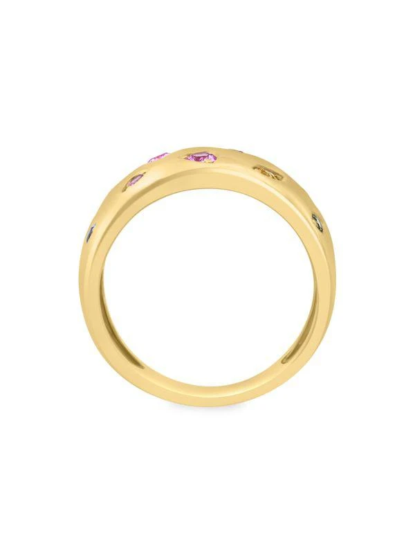 Effy 14K Yellow Gold
Mixed Sapphire Ring 3