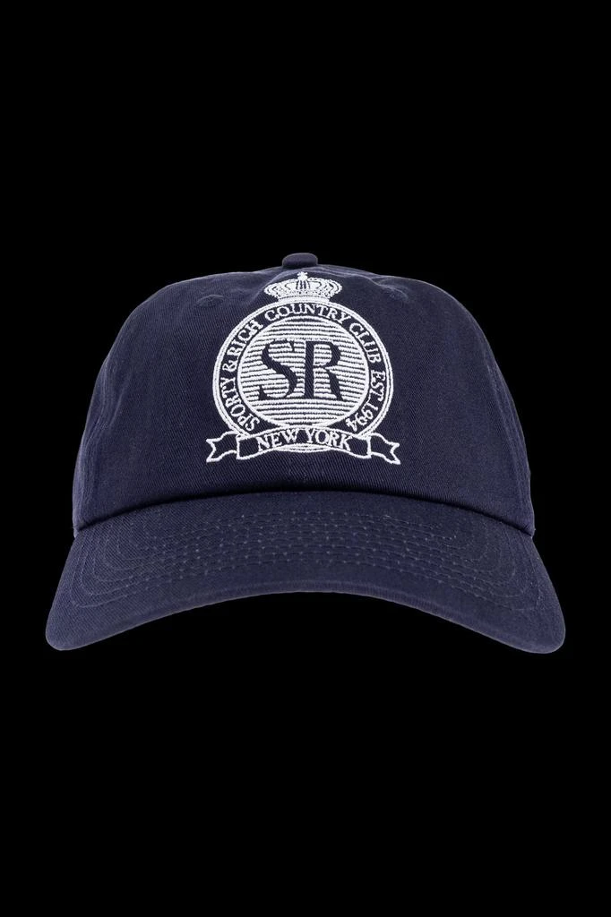 Sporty 
Rich Sporty 
Rich Logo Detailed Curved Peak Cap 1