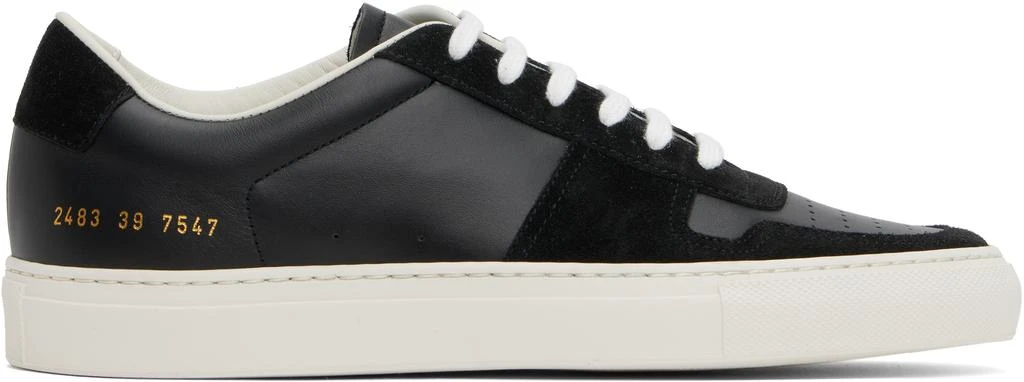 Common Projects Black BBall Duo Sneakers 1