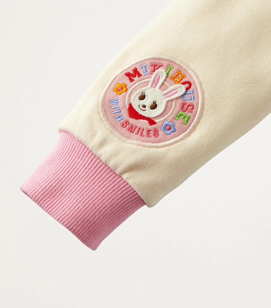 Miki House Usako Bunny Train Sweatshirt (2-7 Years) 3