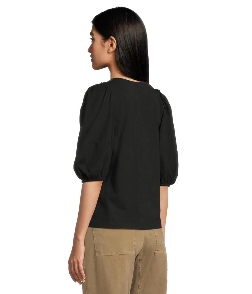 Madewell Puff Sleeve V-Neck Tee 3