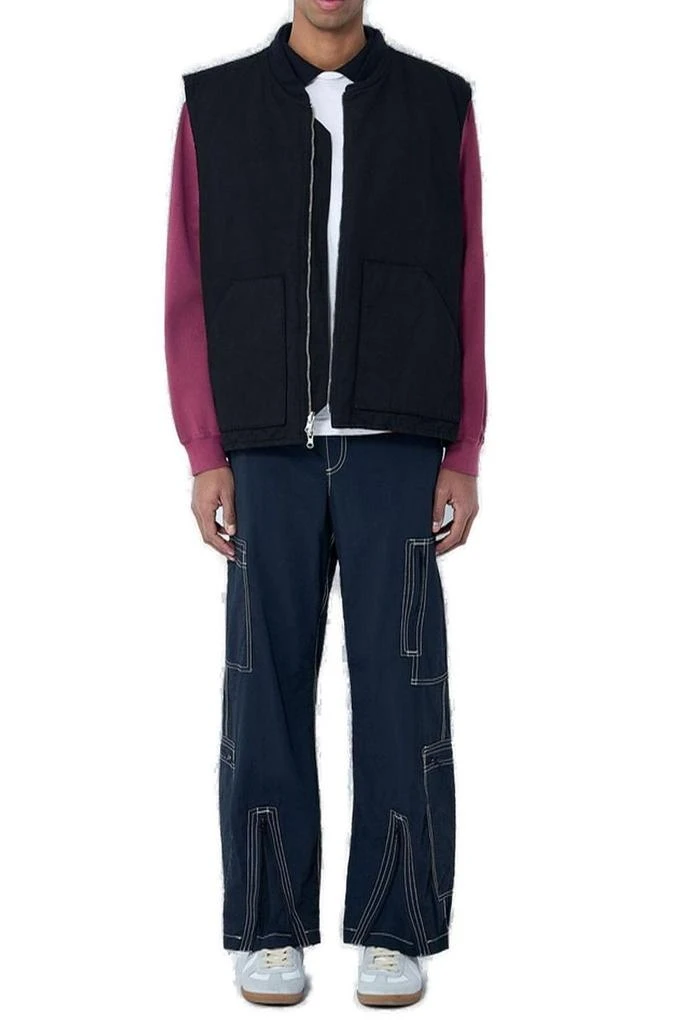 Nomarythm Textile Nomarythm Textile Reversible Zipped Vest 4