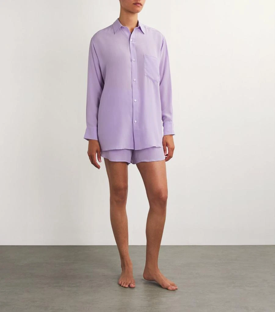 OLIVIA VON HALLE Silk Kick Pyjama Set 2