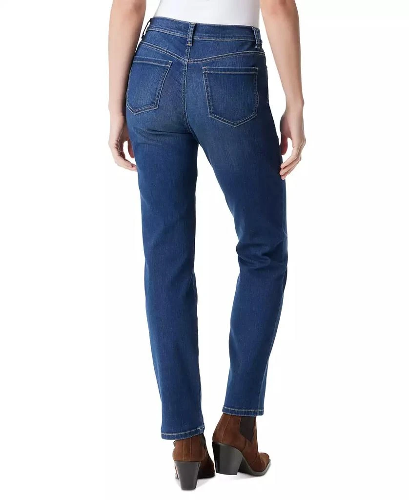 Gloria Vanderbilt Women's Amanda Embellished Straight Jeans 2