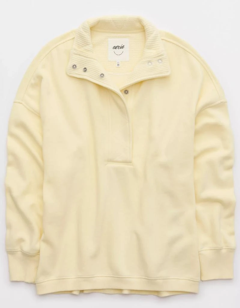 Aerie Aerie Getaway Quarter Snap Sweatshirt 3