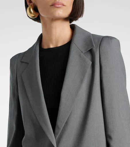 Max Mara Ebridi wool, mohair, and silk blazer 4