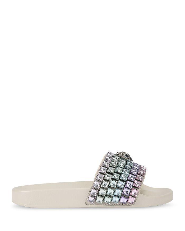 Kurt Geiger Women's Meena Eagle Jewel Slide Sandals